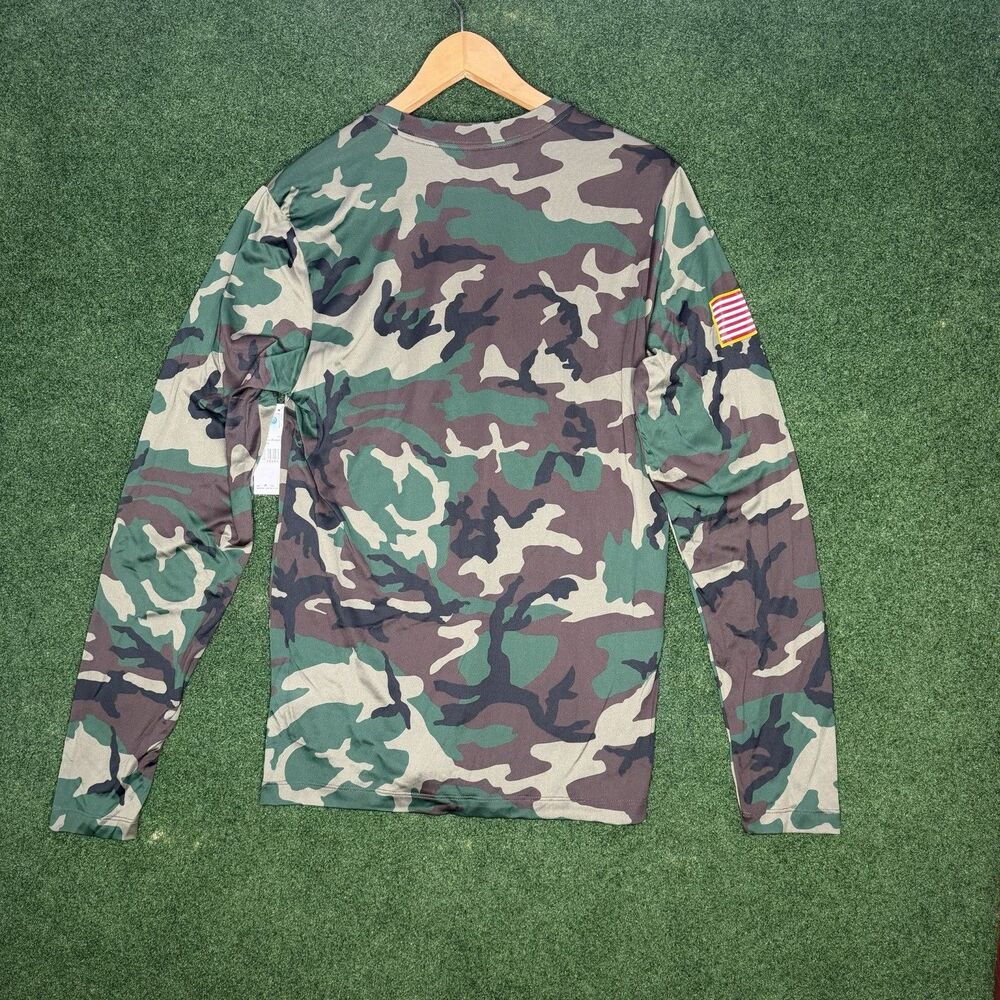 Sz S Nike Syracuse Orange Military Appreciation Camo Long Sleeve Team Issued - Picture 8 of 8